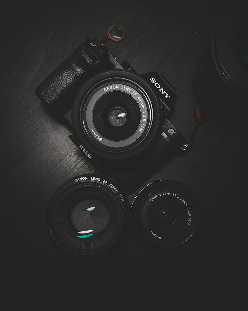 Yaqindan suratga olingan fotoapparat